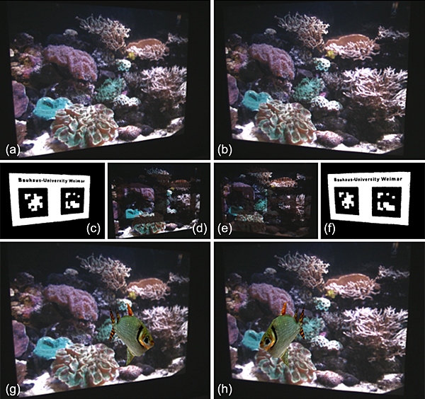 Embedded imperceptible markers for inshot camera tracking and video augmentation.