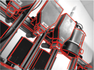 Tracking of an industrial production line.