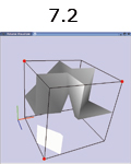 Isosurface topologies for a cell.