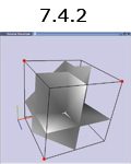 Isosurface topologies for a cell.