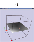 Isosurface topologies for a cell.