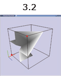 Isosurface topologies for a cell.