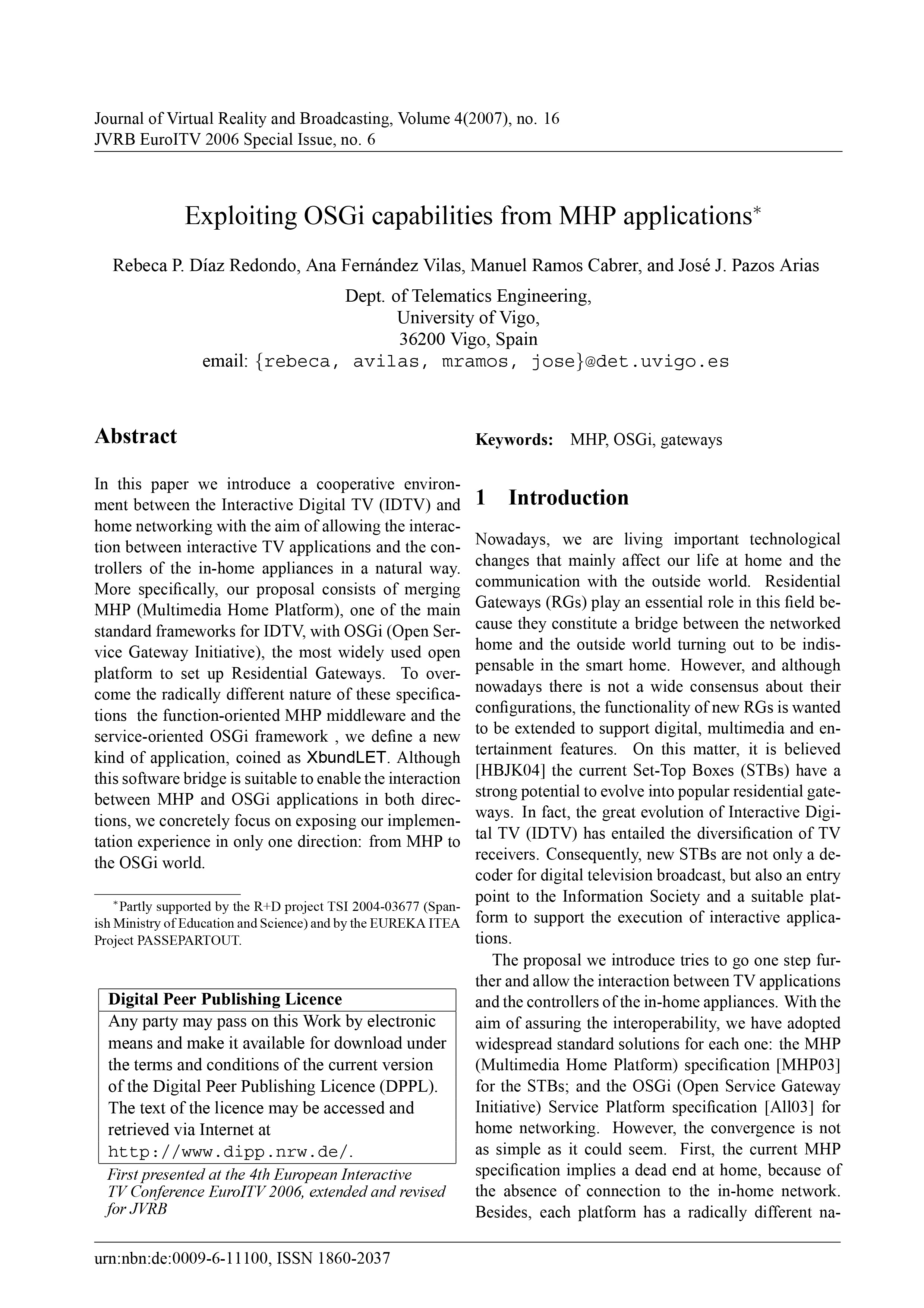 Cover page of article 4.2007.16