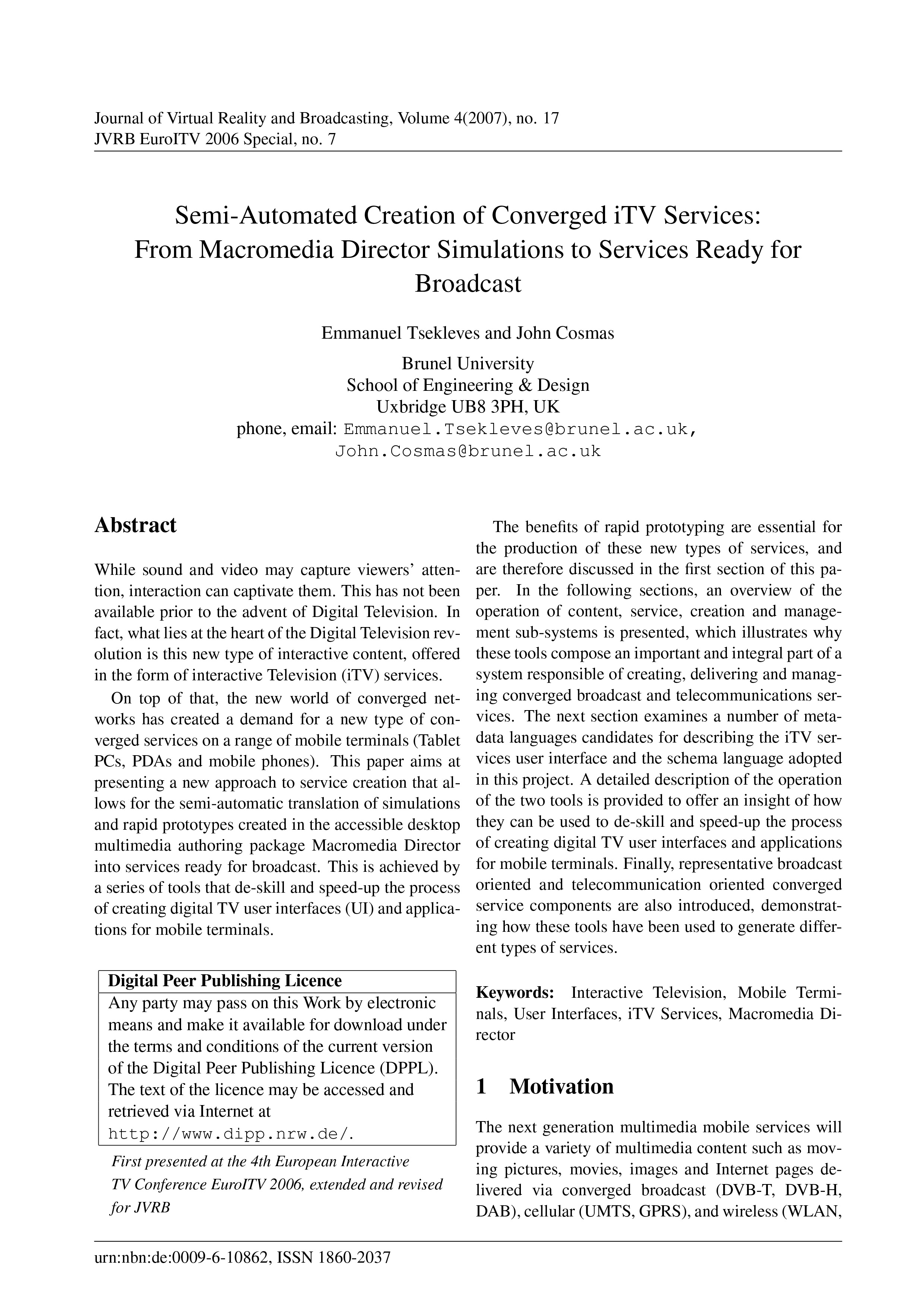 Cover page of article 4.2007.17