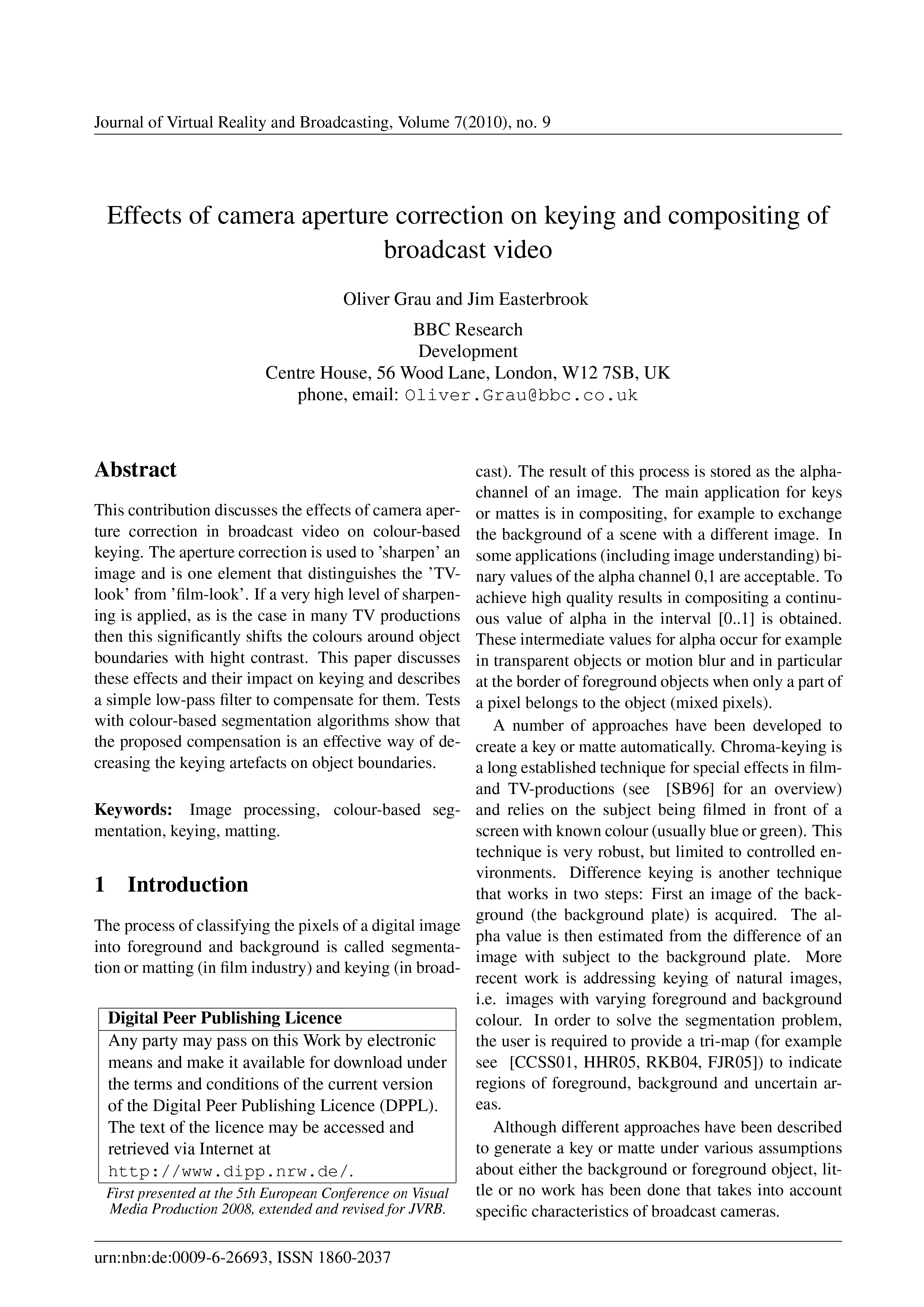 Cover page of article 7.2010.9